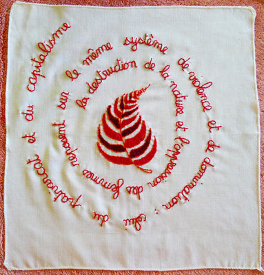 broderie /Photo Caroline Delannoy /Rouge