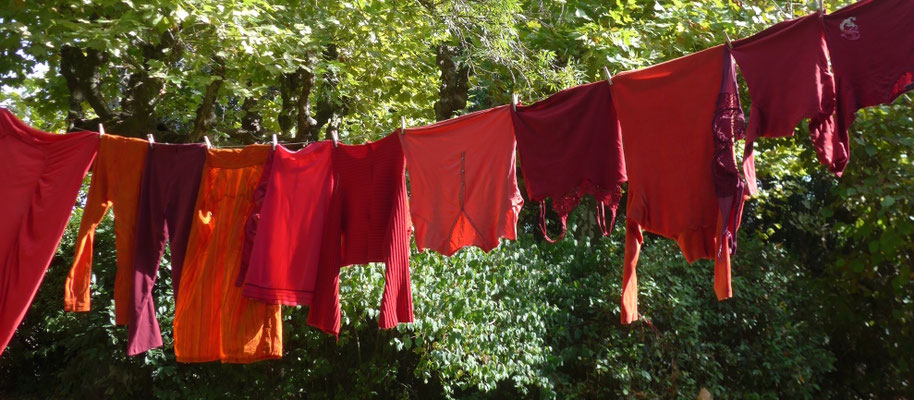 Linge /Photo Caroline Delannoy /Rouge