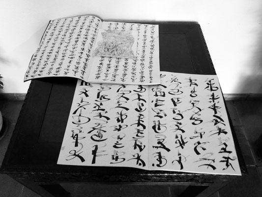 Cahier d'écritures calligraphiques 25/40cm