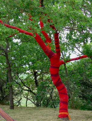 Arbre Totous textile/filet/corde Caroline Delannoy