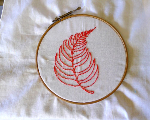 broderie /Photo Caroline Delannoy /Rouge