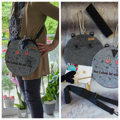 als Schultertasche