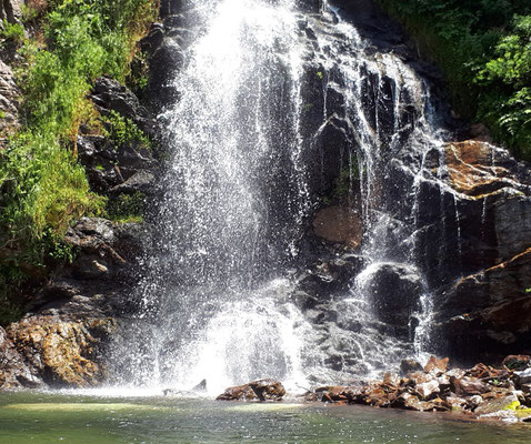 Wasserfall wandern Aspromonte