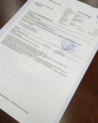 TÜV-Gutachten