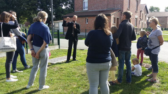 Inauguration du circuit multimédia "Noces de Charbon" de l'application Echappées en Pays Minier  - Libercourt