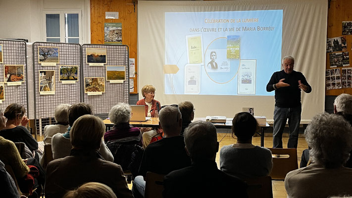 Présentation par Fabien Bonino, maire de Puimoisson