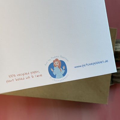 Klappkarte Rückseite