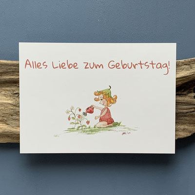 Alles Liebe zum Geburtstag! (Erdbeermädchen)