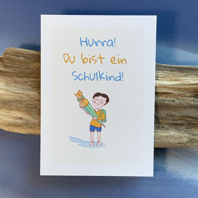 C05 Hurra! Du bist ein Schulkind (Junge)