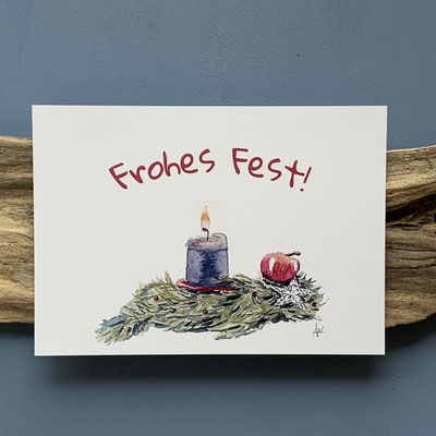 C02 Frohes Fest! (Kerze)