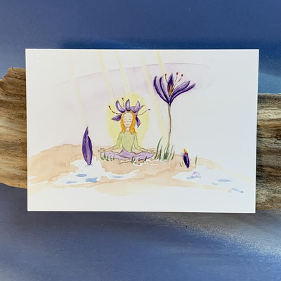 B14 Yoga-Elfe Sabine Safran (Krokusblüten)