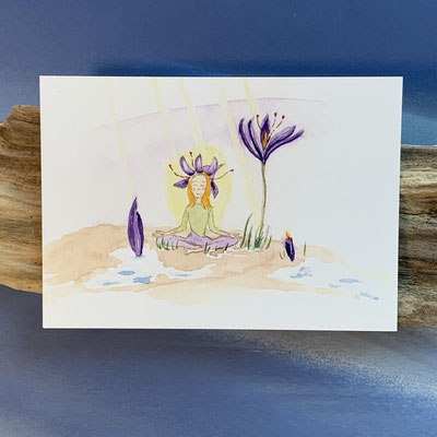 B29 Yoga-Elfe Sabine Safran (Krokusblüten)