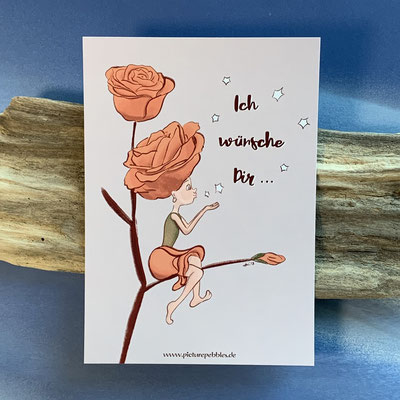 B10 Ich wünsche Dir... (Rosalie Rose)