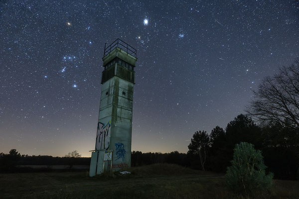 Grenzturm Bömenzien: Sternenhimmel, c Helmut Schnieder