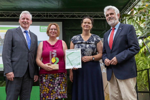Verleihung des Umweltpreises "Tourismus" (Sonderpreis) der Umweltstiftung des Landes Sachsen-Anhalt an den AltmarkMacher e. V. für die Sternenpark-Initiative | 10:00 Uhr | Gruson-Gewächshäuser | Magdeburg