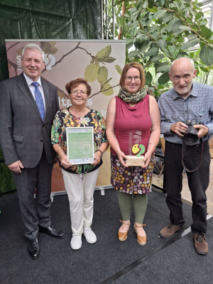 26.06.2025: Preisverleihung Umwelt-Sonderpreis "Tourismus" des Landes Sachsen-Anhalt in den Magdeburger Gruson-Gewächshäusern