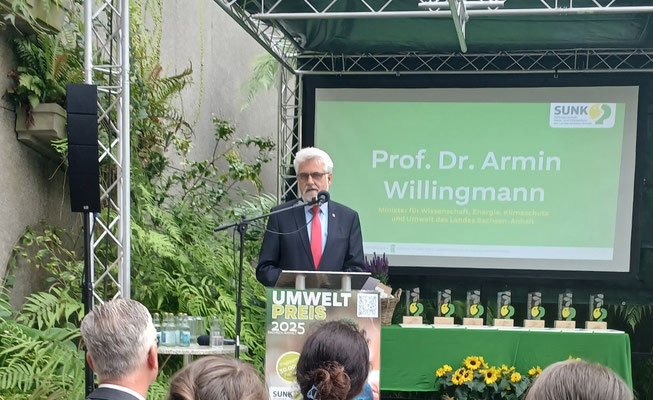 Verleihung des Umweltpreises "Tourismus" (Sonderpreis) der Umweltstiftung des Landes Sachsen-Anhalt an den AltmarkMacher e. V. für die Sternenpark-Initiative | 10:00 Uhr | Gruson-Gewächshäuser | Magdeburg