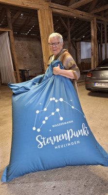 Sternenpunkt Landhof Neulingen mit Sitzkissen zum Sternengucken, privat