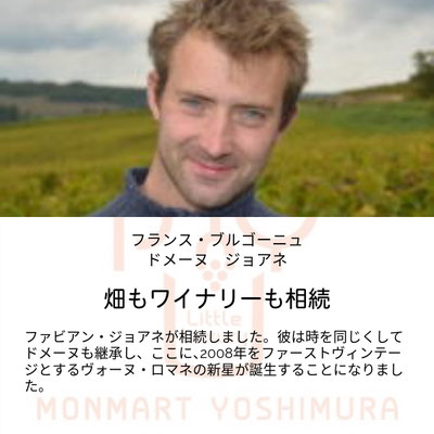 ドメーヌ　ジョアネを相続