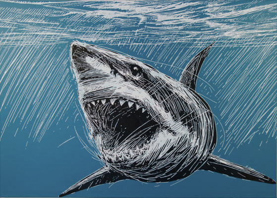 Gemälde THALASSOPHOBIA von Martin Lingens