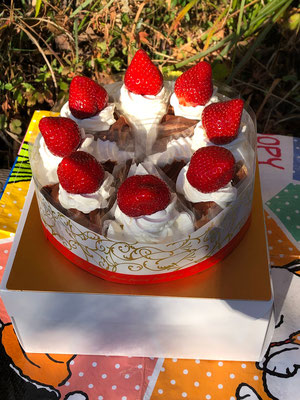 パティシオ高野作美味しいケーキ、ありがとう！