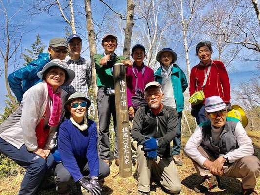 焼山山頂