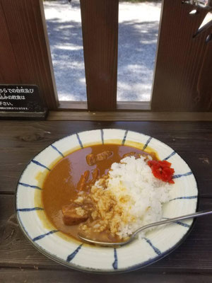 上高地徳澤園の山のカレー（佐藤えさん）