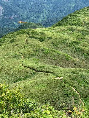 雨飾山　女神降臨