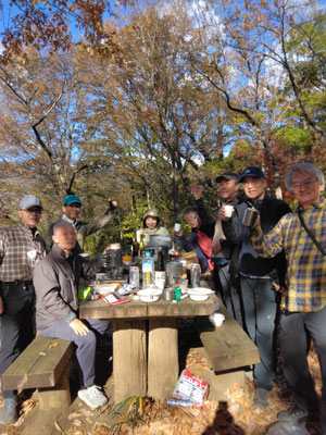 2024年忘年山行弘法山（おでんパーティー）