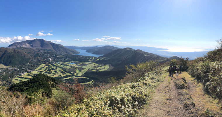 箱根　丸岳からの絶景