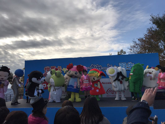 世界キャラクターサミットin羽生 ばら菜の日記 神戸町公式マスコットキャラクター