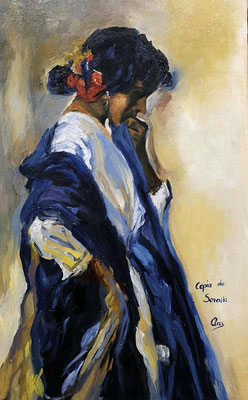 Ana Rodríguez Piñero (Copia de Sorolla, óleo 46 x 33 cm)