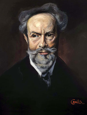 Camilo Remedios Santana (Copia de Philip Alexius de Laszlo, pastel 65 x 50 cm)