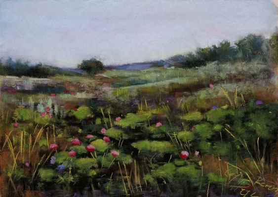 Pepa López (Copia de Lana Ballot, pastel 33 x 50 cm)