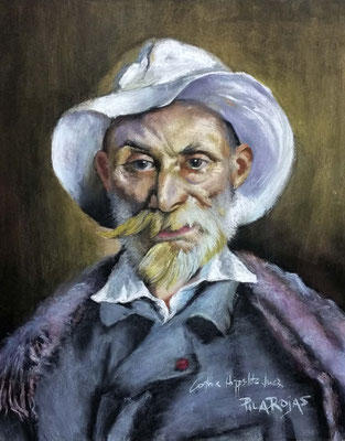 Pilar Rojas Pastor (Copia Marie Félix, pastel 65 x 50 cm)