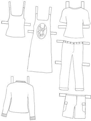 Papierpuppchen Zum Anziehen Lemondiys Webseite