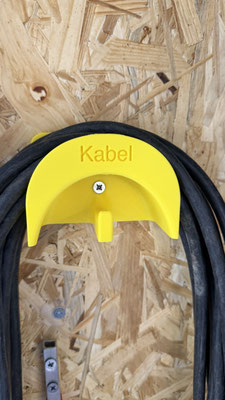 kabelhouder met haak
