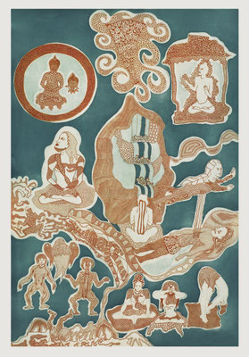 Work, 107,5 x 73,5 cm, 2008