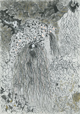 Autumn poetry, ink on paper, 41,6 x 29,8 cm, 2007