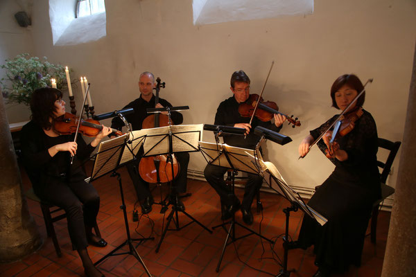 Quartett-Konzert im Weingut Janson-Bernhard in Zellertal-Harxheim