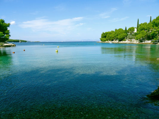 ... und wieder der Blick über Bucht und Meer