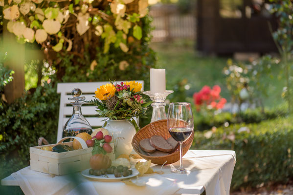 Picknick im Garten Altes Forstamt