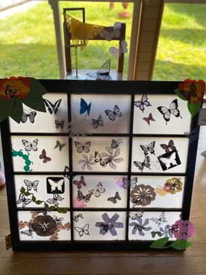 桜の道を歩く黒猫ちゃんレジンヘアゴム ブログ - 地域活動支援センター