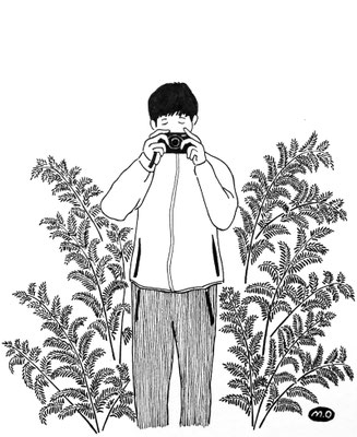 曇り空、6月　　Pen　2019　©️misaki ookubo