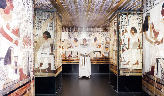 Auftritt im Rahmenprogramm der Ausstellung "Ägypten - Land der Unsterblichkeit", Reiss-Engelhorn Museen 2014, Photo: Carolin Breckle