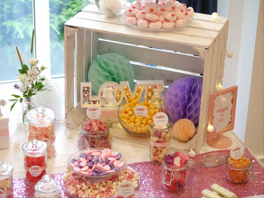 Candy Bar Bremen Hochzeit Luftballonbogen