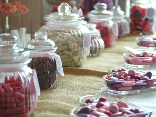Candybar Hochzeit Bremen pastell