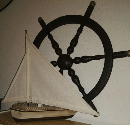 Wandlampe "Segelboot"