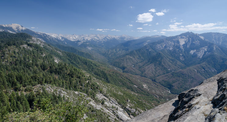 Sequoia National Park, View from Moro Rock