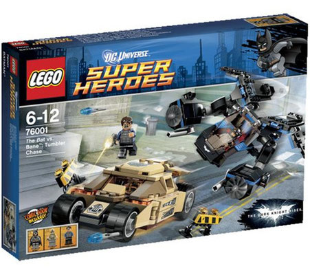 Lego 76001 Luomo pipistrello contro  Bane € 70.00